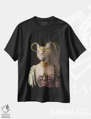 تیشرت طرح دار بوادیسیا، تزئینی اثر انیمال فَنسی | فروشگاه ایماژ