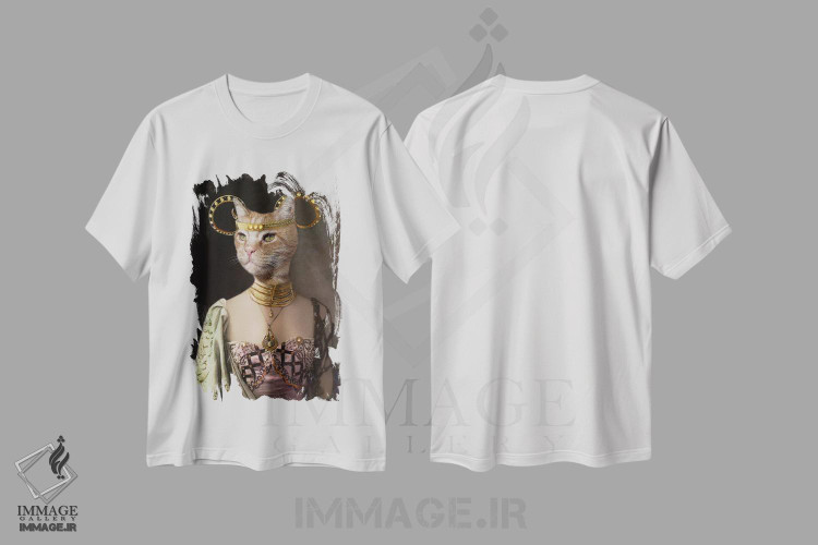تیشرت طرح دار بوادیسیا، تزئینی اثر انیمال فَنسی | immage.ir
