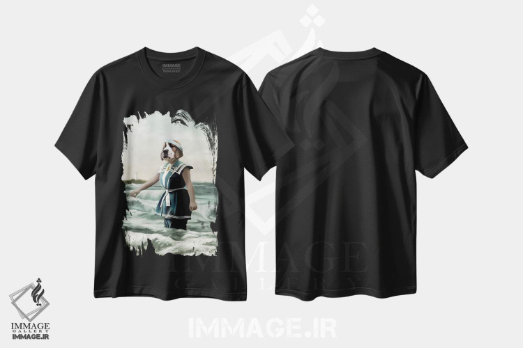 تیشرت طرح دار برندی، تزئینی اثر انیمال فَنسی | فروشگاه ایماژ