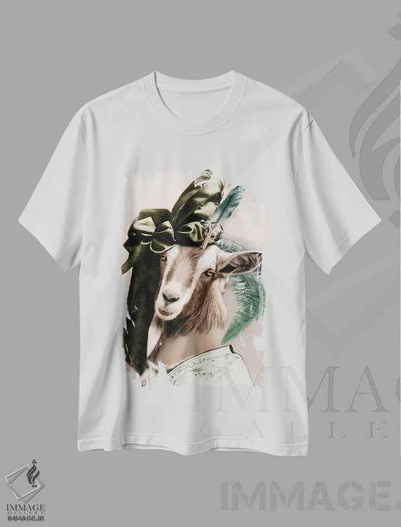 تیشرت طرح دار برین، تزئینی اثر انیمال فَنسی | immage.ir