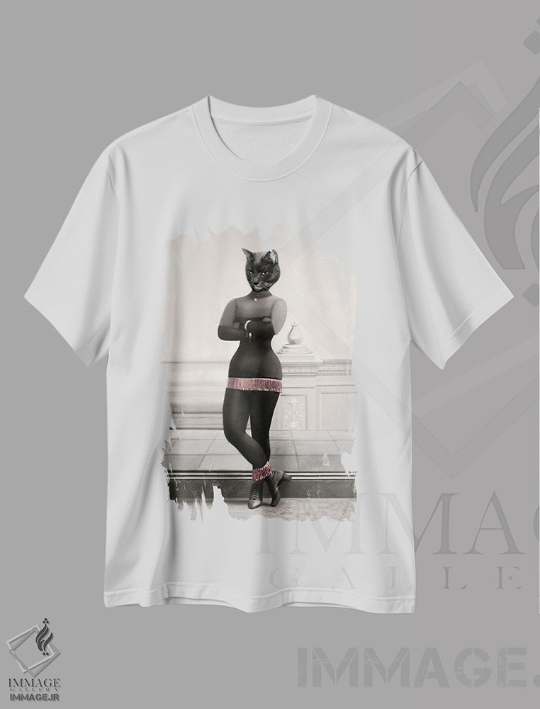 تیشرت طرح دار لیلِتو، تزئینی اثر انیمال فَنسی | immage.ir