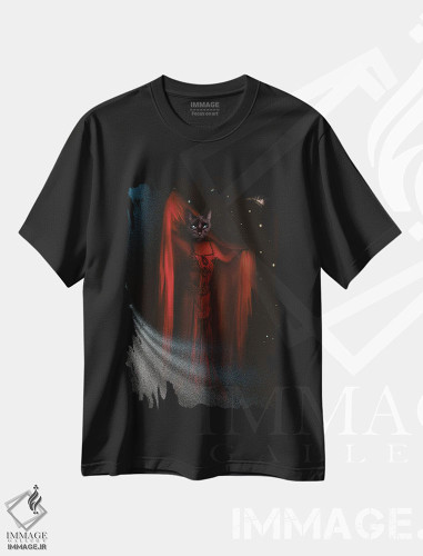 تیشرت طرح دار نزاریا، تزئینی اثر انیمال فَنسی | فروشگاه ایماژ