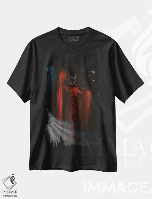 تیشرت طرح دار نزاریا، تزئینی اثر انیمال فَنسی | فروشگاه ایماژ