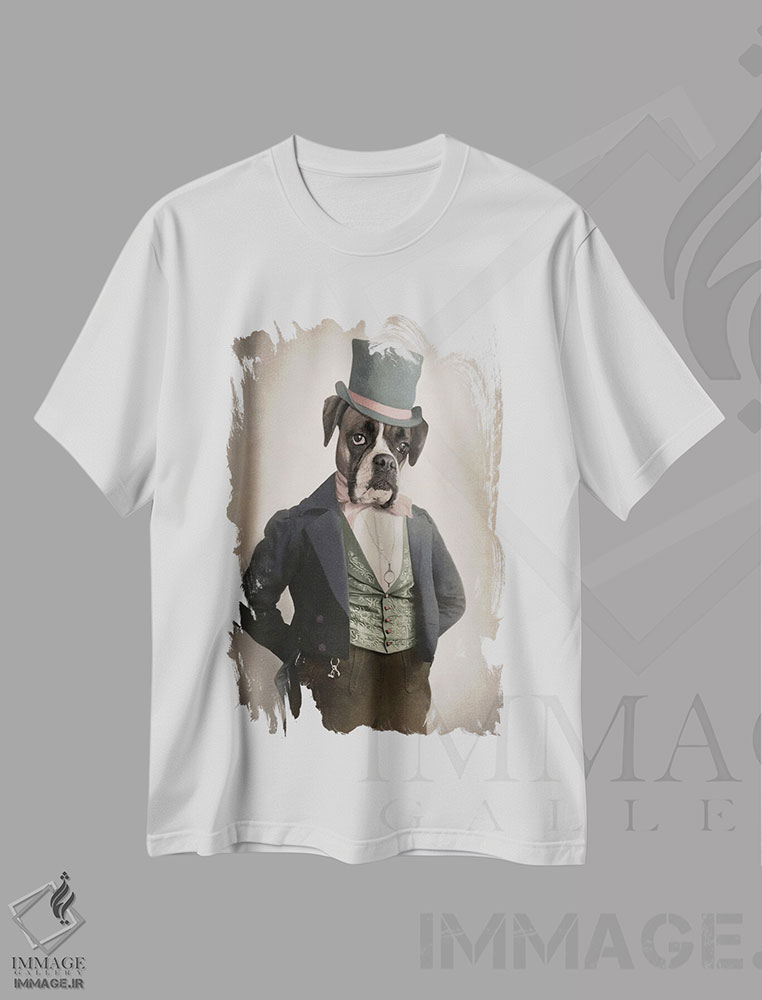 تیشرت طرح دار آپولو، تزئینی اثر انیمال فَنسی | immage.ir