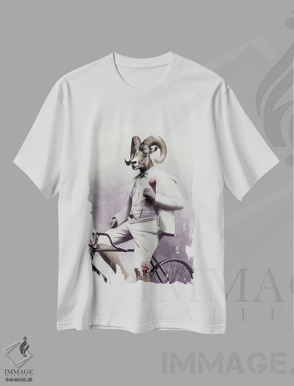 تیشرت طرح دار رمزی، تزئینی اثر انیمال فَنسی | immage.ir