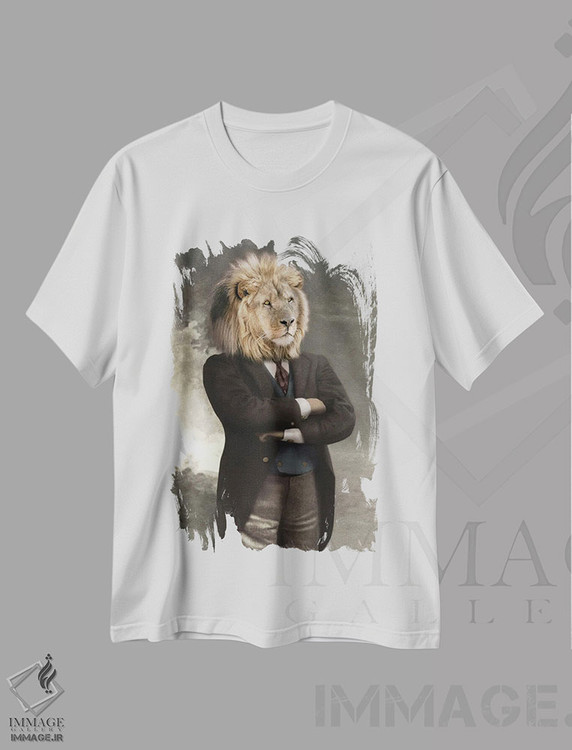 تیشرت طرح دار زوبا، تزئینی اثر انیمال فَنسی | immage.ir
