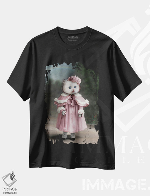 تیشرت طرح دار آیریس، هنر دیجیتال اثر انیمال فَنسی | فروشگاه ایماژ