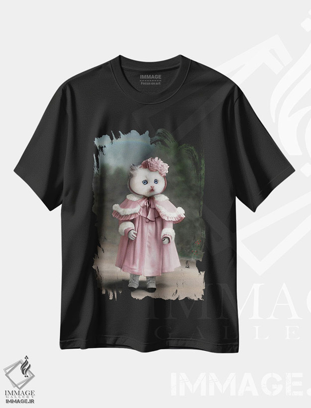 تیشرت طرح دار آیریس، هنر دیجیتال اثر انیمال فَنسی | فروشگاه ایماژ