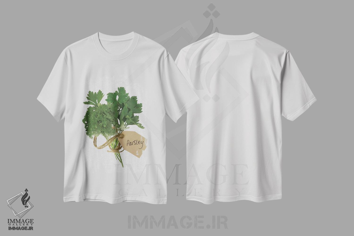 تیشرت طرح دار جعفری، دکور روستایی اثر آصاف فرانک | immage.ir