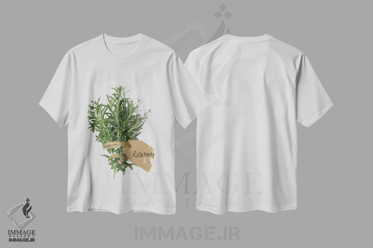 تیشرت طرح دار رزماری، دکور روستایی اثر آصاف فرانک | immage.ir