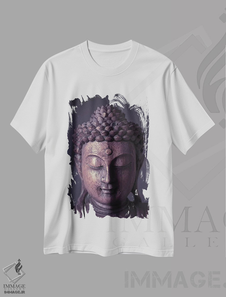 تیشرت طرح دار بودا چهارم، دکور معاصر اثر آصاف فرانک | immage.ir