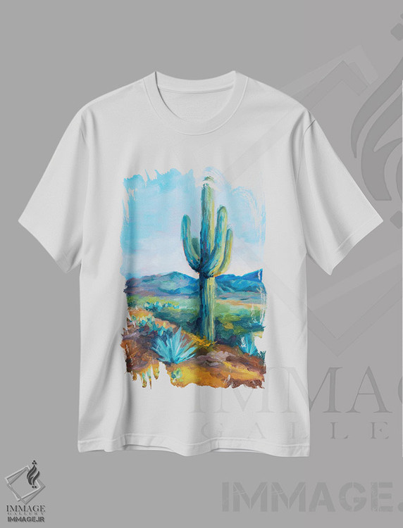 تیشرت طرح دار تپه های دوردست، دکور معاصر اثر آندریا فِیرفرویس | immage.ir