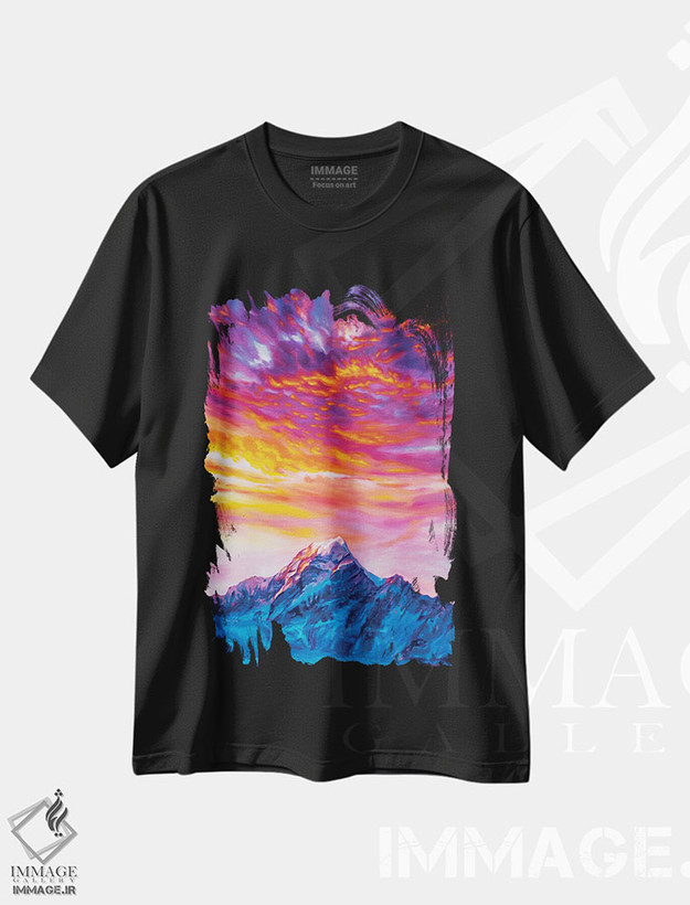 تیشرت طرح دار درخشش، دکور معاصر اثر آندریا فِیرفرویس | فروشگاه ایماژ