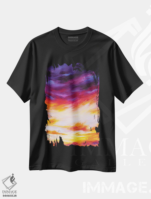 تیشرت طرح دار رشته کوه، دکور معاصر اثر آندریا فِیرفرویس | فروشگاه ایماژ