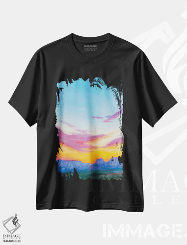 تیشرت طرح دار آرزومندی، دکور معاصر اثر آندریا فِیرفرویس | فروشگاه ایماژ