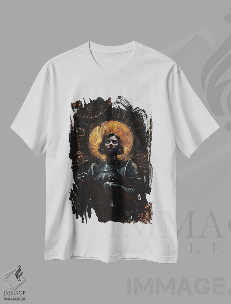تیشرت طرح دار ژان دارک، دکوراسیون جایگزین اثر اناتو فینستارک | immage.ir