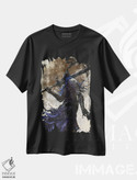 تیشرت طرح دار شوالیه اعماق، دکوراسیون جایگزین اثر اناتو فینستارک | فروشگاه ایماژ