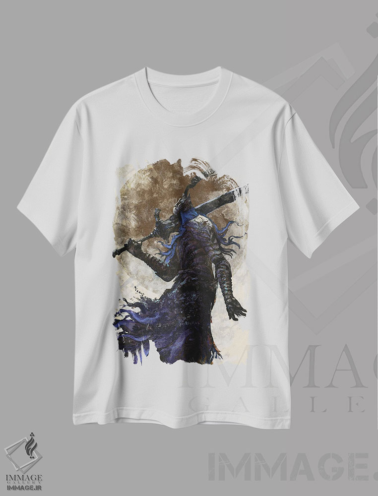 تیشرت طرح دار شوالیه اعماق، دکوراسیون جایگزین اثر اناتو فینستارک | immage.ir