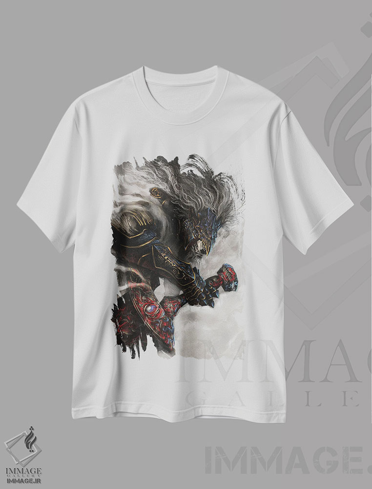 تیشرت طرح دار اوه، مرگ...، دکوراسیون جایگزین اثر اناتو فینستارک | immage.ir