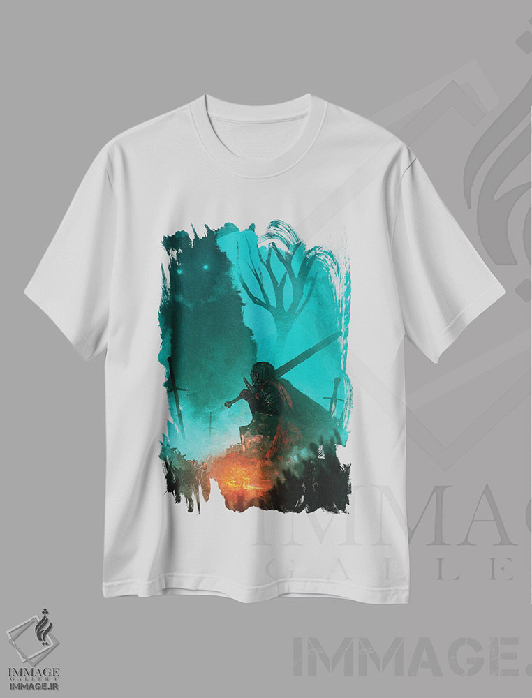 تیشرت طرح دار شاید بمیرم...، دکوراسیون جایگزین اثر اناتو فینستارک | immage.ir