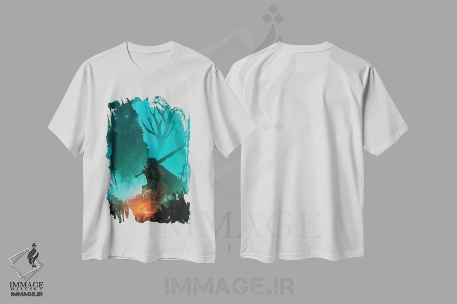 تیشرت طرح دار شاید بمیرم...، دکوراسیون جایگزین اثر اناتو فینستارک | immage.ir