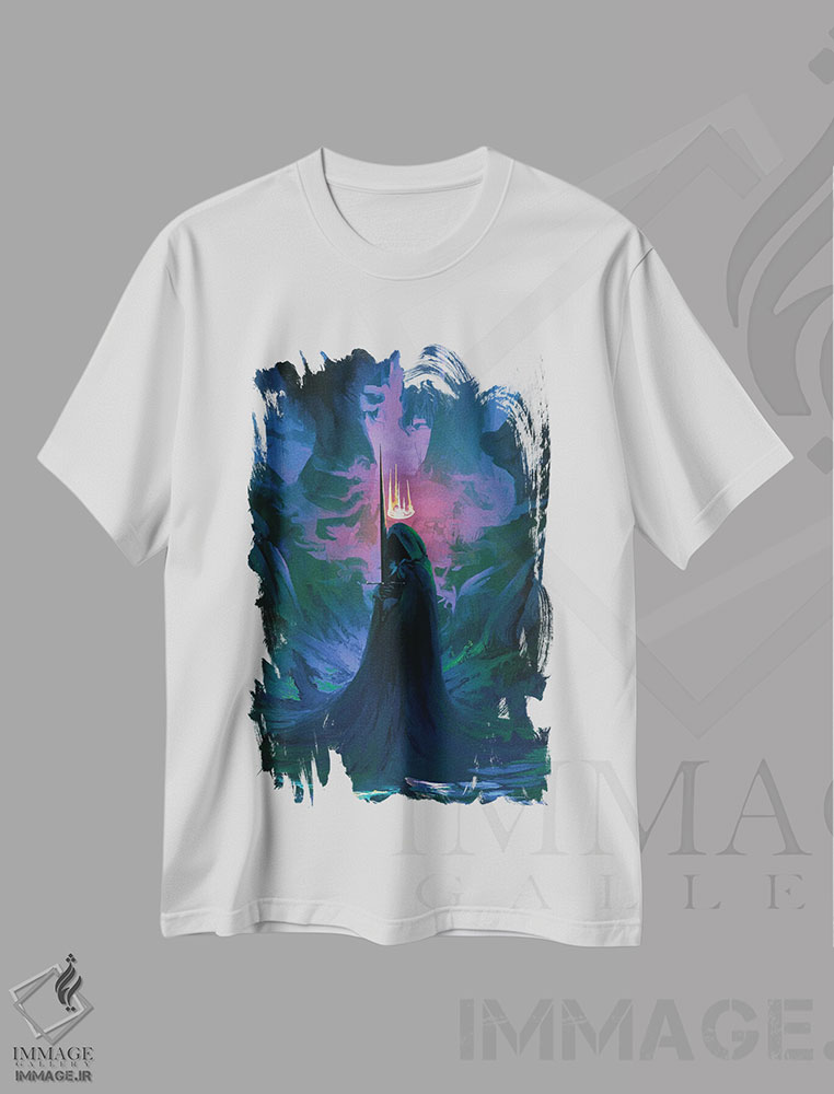 تیشرت طرح دار شبح حلقه، دکوراسیون جایگزین اثر اناتو فینستارک | immage.ir