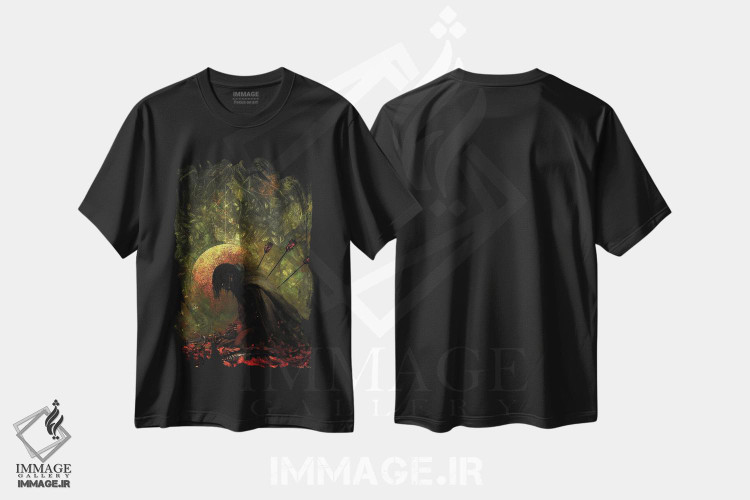 تیشرت طرح دار پسر افتاده، دکوراسیون جایگزین اثر اناتو فینستارک | فروشگاه ایماژ