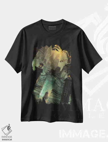 تیشرت طرح دار شکار به پایان رسید، دکوراسیون جایگزین اثر اناتو فینستارک | فروشگاه ایماژ