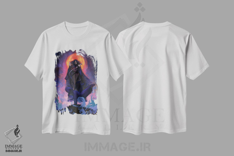 تیشرت طرح دار آیین خون، دکوراسیون جایگزین اثر اناتو فینستارک | immage.ir