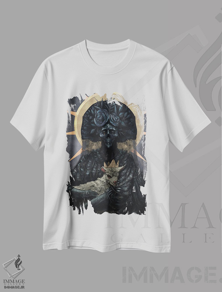 تیشرت طرح دار برایم یک گوسفند بکش، دکوراسیون جایگزین اثر اناتو فینستارک | immage.ir