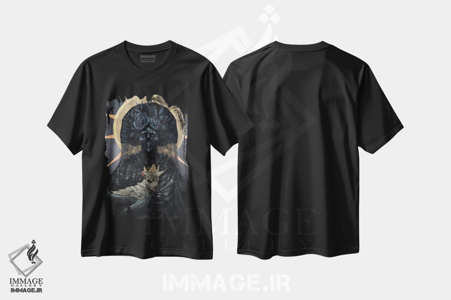 تیشرت طرح دار برایم یک گوسفند بکش، دکوراسیون جایگزین اثر اناتو فینستارک | فروشگاه ایماژ