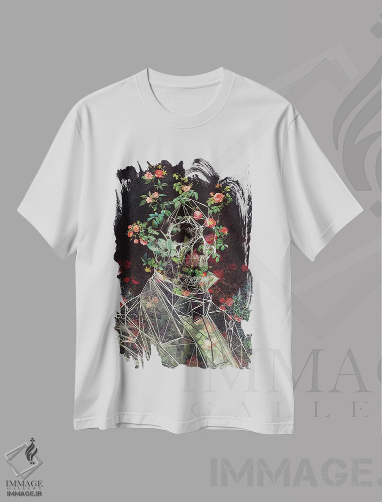 تیشرت طرح دار آقای قفس، دکوراسیون جایگزین اثر علی گولچ | immage.ir