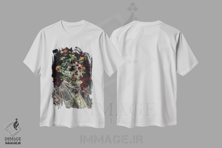 تیشرت طرح دار آقای قفس، دکوراسیون جایگزین اثر علی گولچ | immage.ir