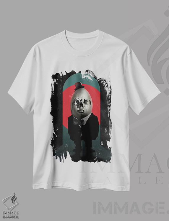 تیشرت طرح دار هامپتی دامپتی، دکوراسیون جایگزین اثر علی گولچ | immage.ir