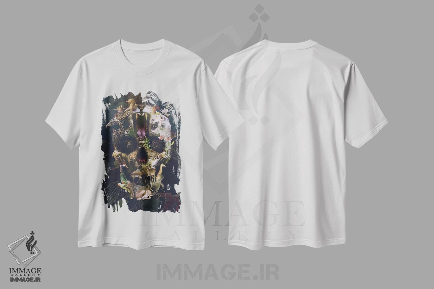 تیشرت طرح دار قلمرو، دکوراسیون جایگزین اثر علی گولچ | immage.ir