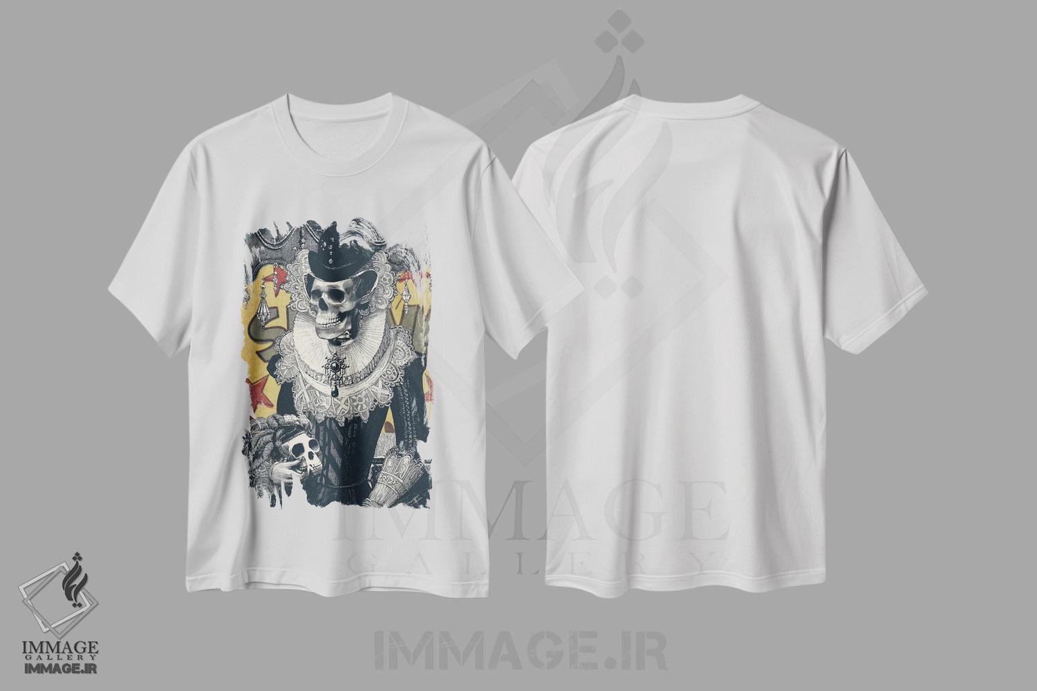 تیشرت طرح دار بانوی محترم، دکوراسیون جایگزین اثر علی گولچ | immage.ir