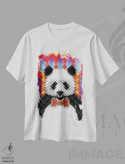 تیشرت طرح دار پاندا، دکوراسیون جایگزین اثر علی گولچ | immage.ir