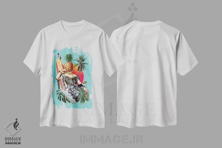 تیشرت طرح دار آرامش و ریلکس، دکور بوهمی اثر علی گولچ | immage.ir