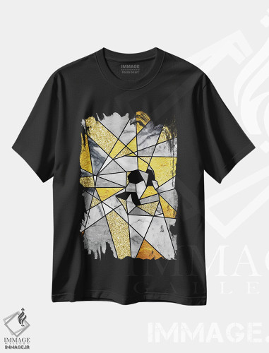 تیشرت طرح دار قطعه، هنر دیجیتال اثر علی گولچ | فروشگاه ایماژ