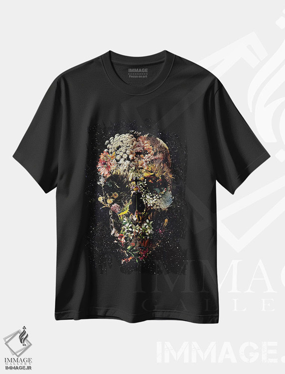 تیشرت طرح دار ازمیر، هنر دیجیتال اثر علی گولچ | فروشگاه ایماژ