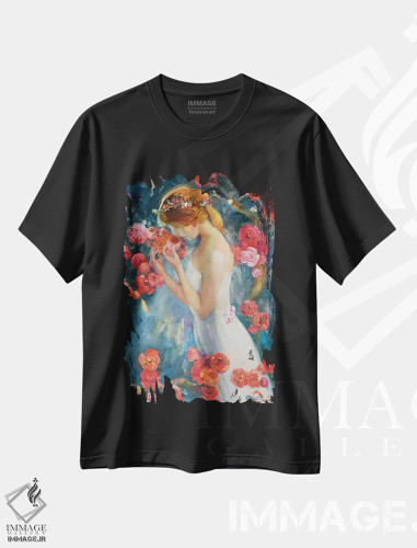 تیشرت طرح دار لذت صبحگاهی، دکور معاصر اثر آناستاسیا گریگوریوا | فروشگاه ایماژ