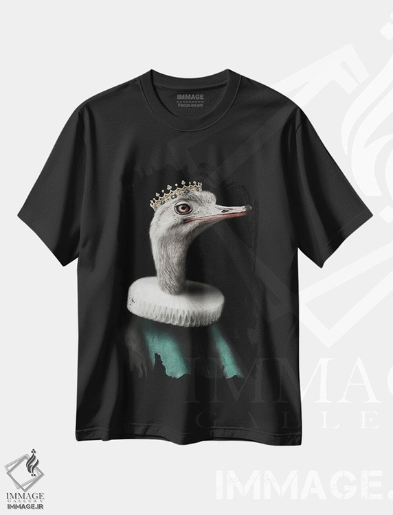 تیشرت طرح دار پادشاه اسوالد، هنر دیجیتال اثر آرک و گوستز | فروشگاه ایماژ