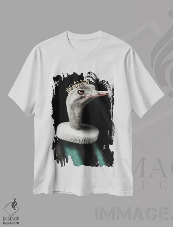 تیشرت طرح دار پادشاه اسوالد، هنر دیجیتال اثر آرک و گوستز | immage.ir