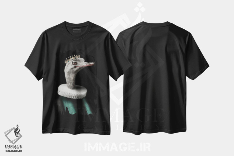 تیشرت طرح دار پادشاه اسوالد، هنر دیجیتال اثر آرک و گوستز | فروشگاه ایماژ