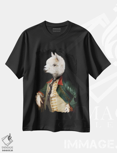 تیشرت طرح دار آلفرد فون هامپل دینک، هنر دیجیتال اثر آرک و گوستز | فروشگاه ایماژ