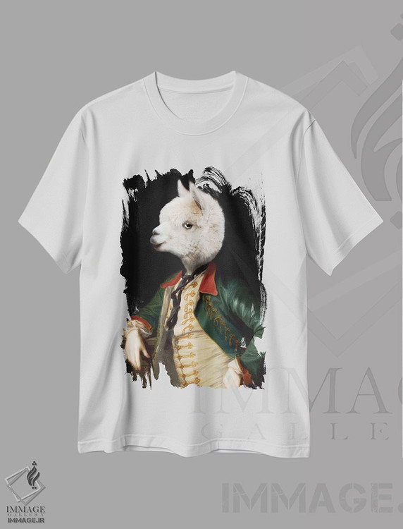 تیشرت طرح دار آلفرد فون هامپل دینک، هنر دیجیتال اثر آرک و گوستز | immage.ir