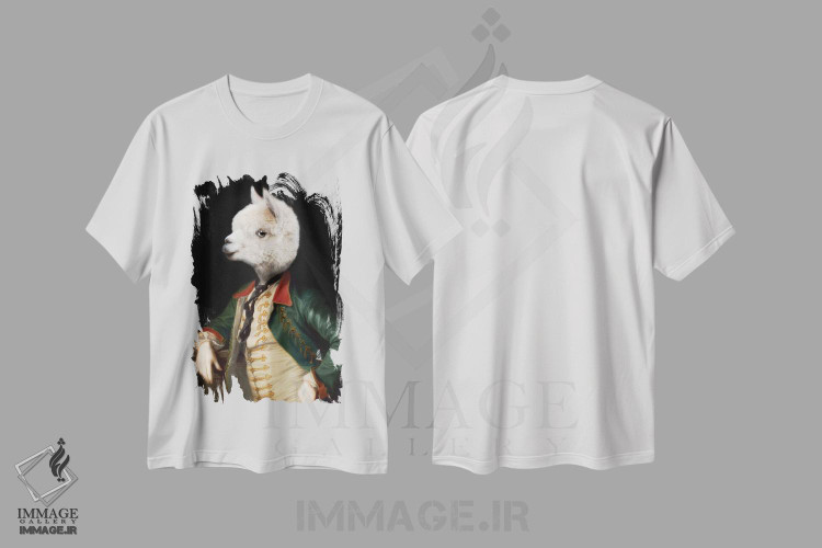 تیشرت طرح دار آلفرد فون هامپل دینک، هنر دیجیتال اثر آرک و گوستز | immage.ir