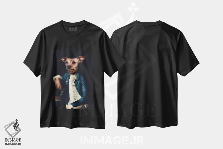 تیشرت طرح دار کاتبرت، هنر دیجیتال اثر آرک و گوستز | فروشگاه ایماژ