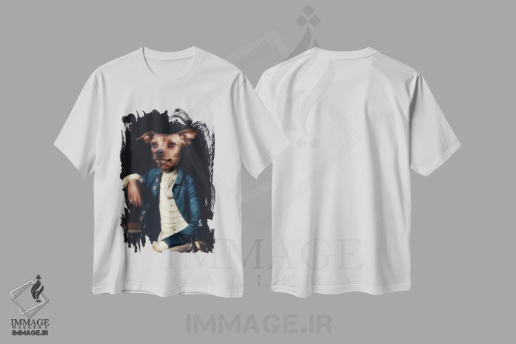 تیشرت طرح دار کاتبرت، هنر دیجیتال اثر آرک و گوستز | immage.ir