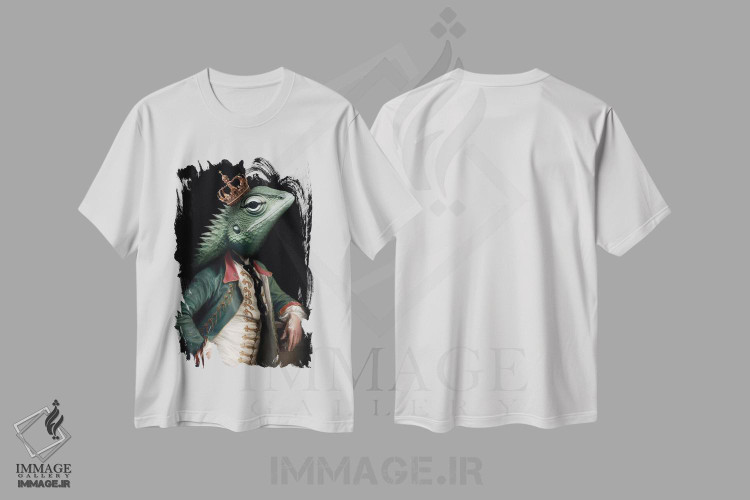 تیشرت طرح دار اریک عجیب وغریب، هنر دیجیتال اثر آرک و گوستز | immage.ir